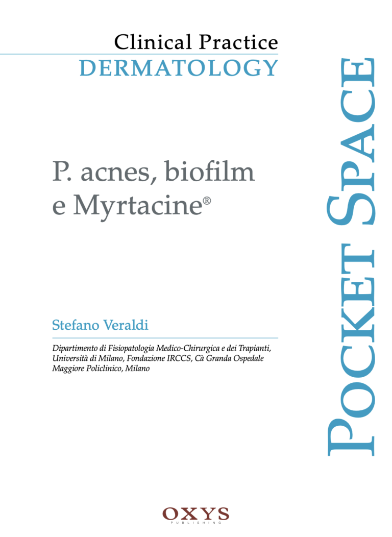 P. acnes, biofilm e Myrtacine®
